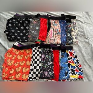 14 pairs assorted mens Boxer briefs Me Undies MeUndies
